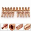 Mondstukken Argon Torcia per saldatura TIG Consumabile Elettrodo di tungsteno Pinza Corpo Ugello in allumina Cappuccio lungo e corto 26 pezzi WP18 WP17 WP26 Kit TIG