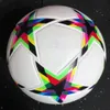 Balls futbol topu resmi boyut 5 Üç Katman Giyim Rsistant Dayanıklı Yumuşak PU Deri Diksiz Takım Maç Grup Grup Oyunu Oyunu 230603