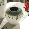 Vases Modern Minimalist Ceramic Flower Vase Living Room Dining Tabletop Ornament Decoration Small Bottle Pot Home