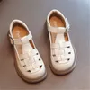 Nuovi sandali per bambini Moda Baotou Scarpe in pelle Ragazzi Ragazze Sneakers Sandalo Scarpe con suola morbida Scarpe estive per bambini