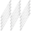 Sacs de rangement Cintre Anti- Strip Bandes d'accessoires de placard Adhésif antidérapant Cintres antidérapants en silicone Non Pièces Autocollants de chambre