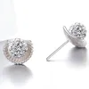 Boucles d'oreilles en argent 925 plaqué or 18 carats