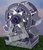 Stamping Kscraft 3D Ferris Wheel Metal Cutting sterft stencils voor doe -het -zelf scrapbooking decoratieve embossing -diy papieren kaarten