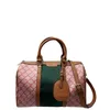 Sacola de grife Bolsas femininas Bolsas de luxo Boston Bolsas Gletters Impressas Duffel Bolsa de ombro de grande capacidade Bolsa de ombro de lona de alta qualidade Bolsa de viagem feminina Crossbody