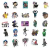 50Pcs Gorillaz stickers Murdoc Noodle Russel rock band Graffiti Kids Toy Skateboard car Motorcycle Bicycle Sticker Decals Wholesale