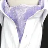 Bow Ties Men Paisley Flower Cravat Tie Scarves Ascot Wedding Party High Grade Neckties BWTQN0315