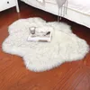Carpets Cloud Shape Wool Carpet Sofa Living Room Bedroom Plush Bay Window Light Luxury Decor For