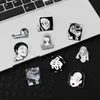 Pins Brooches Japanese anime peripheral selection collection brooch anime peripheral horror metal badge waist fixed T230605