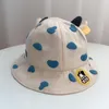 Berets Sun Cap Boys Boys Baby Hat Printing Hats Kids Pattern Girls Bucket Buse Baseball Trucker Men Men