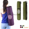 Yogamatten Verschleißfeste Canvas-Matte Rucksack Atmungsaktive Sport-Fitness-Canvas-Tasche Zubehör J230506