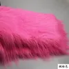 Fabric 5 Kinds of Pink 12cm Long Pile Fur Faux Fur Fabric Soft Plush Faux Fur Fabric Sewing DIY Toy Home Background Decoration Cloth