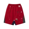 Hotsale Galleries Mens Shorts Fashion Designer Depts Pants Sweat Pant Speckled Men's Women's Loose Casual Short 42s1