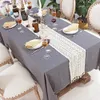 Столовый бегун Nordic Style Style Table Table Runner Hollow Out ручной тканые кисточки.