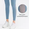 Активные брюки Женщины сшивают спортивные леггинсы с высокой талией фитнес йог бесшовные спортзал Scrunch Bum Solid Color Energy