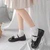 Frauen Socken Sexy Schwarz Weiß Gestreifte Lange Strumpfhosen JK Frau Samt Lolita Solide Hoch Über Knie Elastische Cosplay Oberschenkel strümpfe