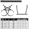 Pentagram Busty Femmes Corps Harnais Soutien-Gorge Bondage Bralette Cage Sexy Plus Érotique Lingerie Rave Porter Punk Goth Jarretière Épée Ceinture L230518