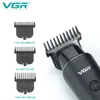 VGR Clipper 8 Hours Trimmer Professional LED Hair Electric Zero Cutting Hine para Man V-937 230613