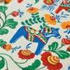 Скатерть Ткань Оксфорд с цветочным принтом Прямоугольная Пасхальная скатерть для стола Тканевый чехол для домашнего свадебного украшения стола R230605