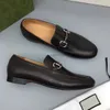 Herren-Kleiderschuhe, Leder, flache Schuhe, Walking-Slipper, Guccity, elegante Business-Party, Markendesigner, Mode, Outdoor, Herren, lässig, Größe 38–45