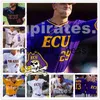 MIT8 ECU East Carolina Pirates #4 Lane Hoover 10 Brady Lloyd 21 Thomas Francisco 29 Jake Kuchmaner 35 Bryson Worrell NCAA College Baseball Jersey