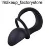 Massage Silicone Mâle Prostate Masseur Pénis Anneau Anal Butt Plug Produits de Sexe Pour Adultes Sex Toys Pour Hommes Drop Masturbateur Hom6941880 L230518