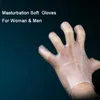 Masaż miękkie rękawiczki masturbacja spoty Rękawice dla unisex palców zabawki seksualne dla par męski masturbator errotictoy narzędzie seksualne dla 1337519 L230518