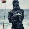 屋外シャツ日焼け止めハイキングギアメンズフィッシング長袖シャツPESCA CAMISA DE PESCA UV通気性釣りパフォーマンス衣料J230605