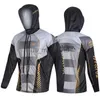 Outdoor Shirts 2023 Neue Männer Angeln Hemd Sport Radfahren Atmungsaktive Schnell trocknende Langarm Hoodie Anti Uv Sonnenschutz Angeln kleidung J230605