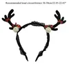 Party Supplies Antlers Headband Hair Hoop Devil Wing Christmas Deer Horn Sequin