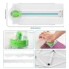 Stamping 12 in 1 Paper Cutter Shear Knife Model Patchwork Knife Paper Dial Trimmer Card Cutting Machine Decorative Edges Cutting Tool