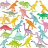 Led Rave Speelgoed Mini Dinosaurussen Speelgoed Lichtgevende Dinosaurus Glow In Dark Dino Figuren Feestartikelen Benodigdheden Cadeau voor Kid Peuter Jongen Meisje 230605