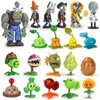 Action Toy Figures Role PLANTS VS ZOMBIES 2 PVZ Toys Full Set Gift For Boys Boxpacked Childrens Dolls Figure Model Present Map 230605