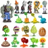 Action Toy Figures Rollväxter vs Zombies 2 PVZ Toys Full Set Gift för pojkar Boxpacked Childrens Dolls Figur Modell Present Map 230605