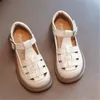 Nuovi sandali per bambini Moda Baotou Scarpe in pelle Ragazzi Ragazze Sneakers Sandalo Scarpe con suola morbida Scarpe estive per bambini