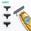 Hair Trimmer VGR Professional Hair Trimmer Metal Hair Clipper Mini Cordless Hair Cut Machine Electric Rechargeable Barber Trimmer Men V-911 230613