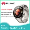 Original Huawei Watch 4 Pro Sports Smart Watch Esim Independent Call Hyperglykemi One Click Micro Check Risk Assessment