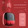 Xiaomi Kleines tragbares Halswirbelsäulen-Massagegerät zur Entspannung von Nacken und Beinen zu Hause, intelligente Heißkompressen-Puls-Hänge-Nackenmassage L230523