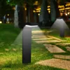 Solaire Jardin Lumières Extérieure Étanche Lumière LED Décoration Voie Paysage Bollard Pelouse Pour Cour Passerelle