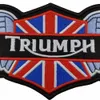 accessories Trumph Patch Custom Motorcycle Biker Embroidered Patches Iron on for Jacket Backing Punk Apparel Free Shipping Accessories Badge