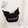 Animaux En Peluche En Peluche Kuromi Melody Kawaii Peluche Oreiller Décoratif Câlins Jouets Cadeaux Exquis Pour Girls282T Drop Delivery Dhv7A