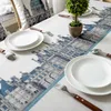 Table Cloth Modern Castle Simplicity Oxford Cloth Printed Dining Table TV Cabinet Table Cover Banquet Not Linen R230605