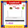 leadcool Android tv box 9.0 Amlogic S905W Quad-Core chipset 64 Bits 2GB 16GB 2.4G wireless WiFi 4K 1080P FHD H.265 France Smart Media Player