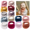 Bavaglini Burp Cloths Baby Saliva asciugamano accessori colletto in pizzo per bambini simpatico bavaglino G220605