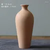 Vasos Vaso de Cerâmica Estilo Nórdico Decoração Simples em Branco Artigos de Flores Adereços para Casamento Artesanato