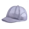 Ball Caps Short Brim Baseball For Men Women Full Mesh Breathable Quick Dry Sun Hat Outdoor Bone Gorra Snapback Trucker Cap