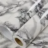 Bakgrundsbilder modern tjockt vattentätt självhäftande tapeter för möbler Renovering marmor kontaktpapper badrum kök hem dekaler