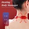 Eletric Spierstimulator Nek Massager Mini Draagbare Tientallen Massage Nek Fysiotherapie Massage Body Massager Ontspanning Behandeling L230523