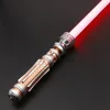 LED Light Sticks RGB Metal Laser Lightsaber Cosplay Saber Sword Sabre De Luz Kpop Lightstick Espada Rave Weapon Toys 5 Set Sound 12 Color 230605