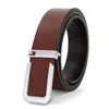 Cinture da uomo in vera pelle di alta qualità per cinturino da uomo Bussines Fashion Designer Belt Luxury Casual Brand Waistband HQ239