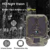 Охотничьи камеры на открытом воздухе 4K 10000 мАч литийная батарея водонепроницаемая трасса HD 36MP Инфракрасное ночное видение Actived Trap Game Cam 230603